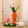 Carrot Cat Tree Cute Cats Sisals Carrots Pet Supplies Post Home Crawling Frame Pets Cats Fun Toys Sisal for Cat Scratching Rack