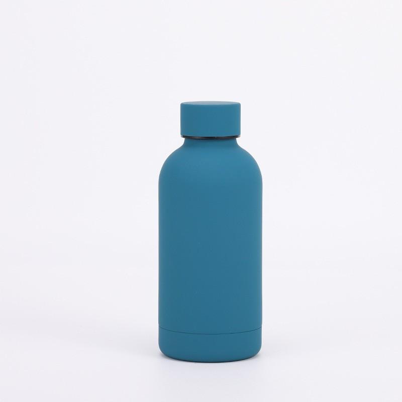 Stainless Steel Vacuum Insulated Water Bottle 500ml 750ml Matte Finish Sport Travel Cup Men Women