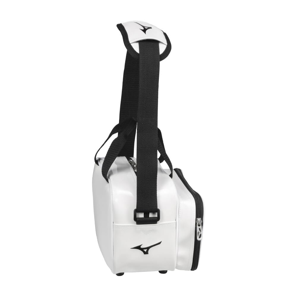 MIZUNO Baseball/Softball Enamel Mini Bag 7L 1FJDB023 White
