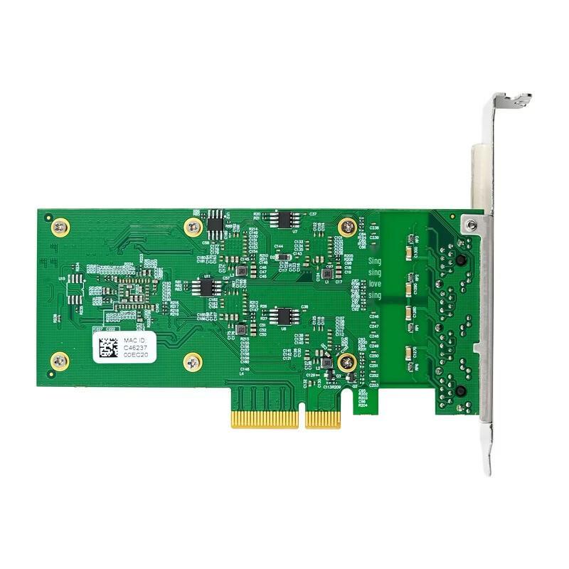 Puhuilao ST7419 PCIe 3.1 x4 Quad-Port 2.5G Server Network Card