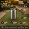 Metal Construction Golf Hole Cup Bottom Drain Hole Golf Green Cup Golf Flagstick Cup  Golf Course
