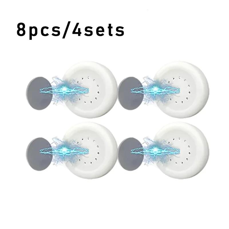 Cârlig magnetic simplu, alb, puternic, pentru suporturi de perete pentru casă, magnet cu telecomandă, birou, cârlig de organizare a cheilor anti-pierdere