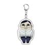 Dan Da Dan Anime Keychain Cute Character Key Ring For Accessories Bag Cartoon Pendant Keyring Fans Friends Gifts
