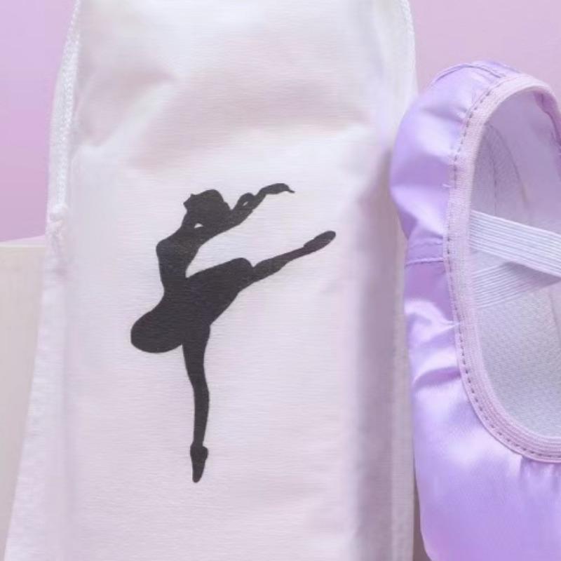 Borsa per Danza Custodia per Scarpe Organizer per Balletto Borsa a Mano Borse Custodie Sacca in Raso per Scarpe da Balletto Scarpe da Danza Custodia con Coulisse