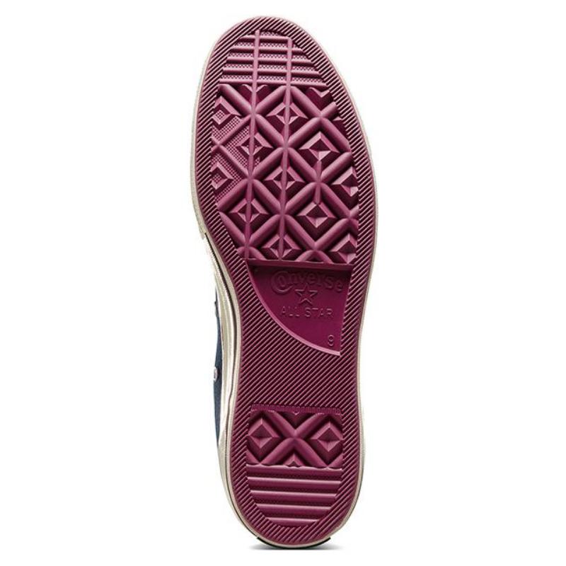 Converse Chuck 70 Plus Round-toe Comfort High-Top Espadrilles Unisex Blue