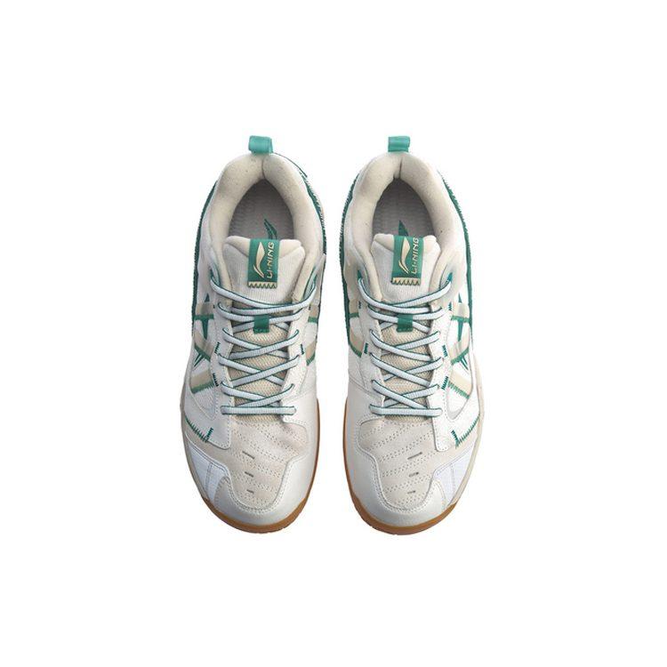 Li Ning Unbesiegbar Nr. ACE Dämpfung Rutschfest Abriebfest Rückprall Niedrig geschnittene Badminton-Schuhe Herren AYAQ015-2