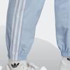 Adidas Originals Sakura Limited Edition Logo Letter Print Side Stripe Cuffed Sweatpants Women Bottoms Light-Blue IP3749