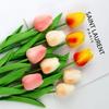 1PC Tulip Artificial Flowers Real Touch Bouquet Fake Flowers Decoration for Wedding Supplies Home Decor Valentines Flowers