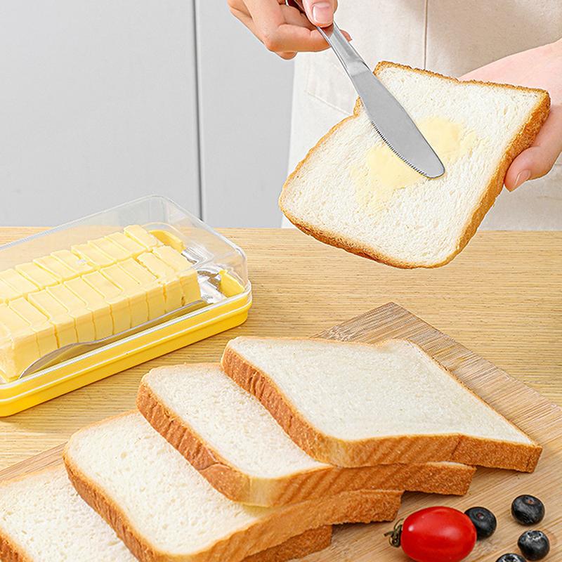 Cheese Butter Cutting Fresh-Keeping Box With Lid Frozen Butter Slicer Butter Storage Container Butter Storage Butter Crock Bowl