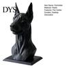 Sophisticated Desk Decor Doberman Dog Shape Pen Holder, Creative Plastic Stationery Organizer, Cool Office Supplies 3D Print Desktop Decoration,