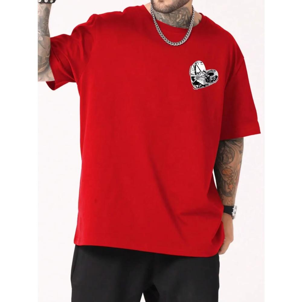 Believe Inovr World Street Letter Graphic Clothing Men High Quality T-Shirt Summer Cotton T-Shirts Hip Hop Street Loose Tops