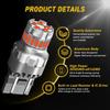 Red 7443/7440 LED Front Turn Signal Light Bulbs No Hyper Flash Canbus US