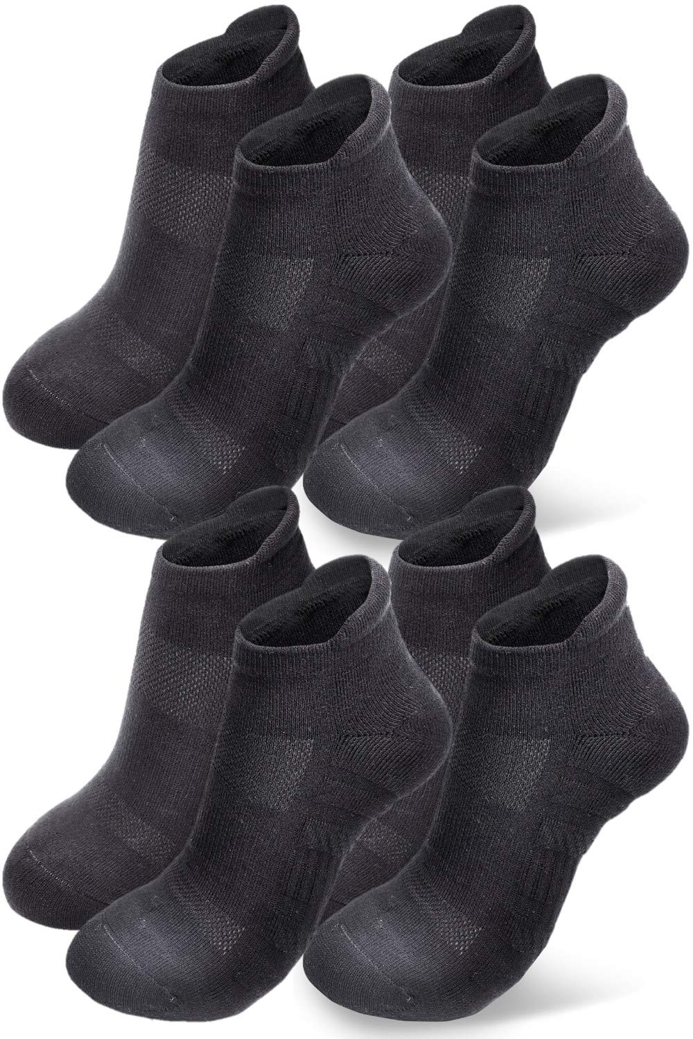 

Savilleman Ankle Sports Deodorizing and Sizes Short Sneaker Socks Size Men s Socks, Antibacterial, 25-28cm, (Black, 4) чёрный