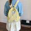 Korean Lazy Wind School Bag Female College Student Lightweight Fashion Simple Travel Backpack Girls High School Sports Backpack