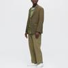 Uniqlo x MARNI Wide Fit Check Tuck Pants (Asia Sizing) Yellow Unisex Streetwear 449641-42