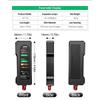 New 12V 24V Car Battery Tester Digital Alternator Analyzer Automotive Charging System Checker Portable Truck Car Repair Diagnostic Engine Inspection