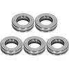 5Pcs Thrust Ball Bearings Plane Axial Thrust Balls Bearing for Crane Hooks Vertical Water