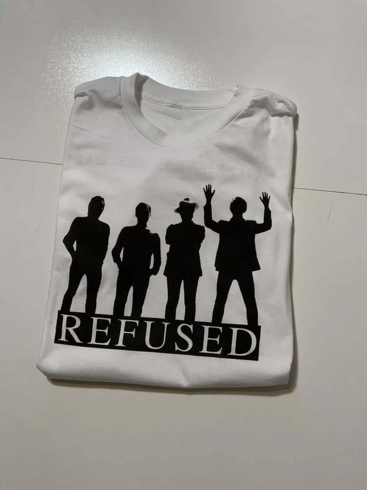 Refused Old Friends New War Freedom Hardcore Punk Rock Band Shirt BL1003