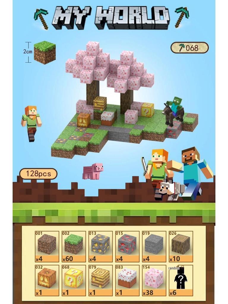 Magnetische Blockwelt: DIY Bausteine - Lernspielzeug für Kinder