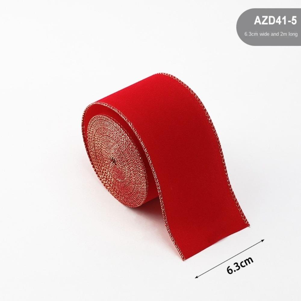 Nowa Wstążka Świąteczna 2m Boże Narodzenie Prezent DIY Wstążka Tkaninowa Spirala Wstążka Kratka Kokardka Płatek Śniegu Imitacja Lnu Wstążka Juta