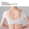 Underarm Sweat Vest Breathable Soft Quick Drying Armpit Sweat Pads Shirt for Women Girls Ladies White L