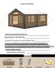Large Skylight Double Door Inflatable Camping Tent - Windproof, Rainproof, and Thickened for Outdoor Travel.