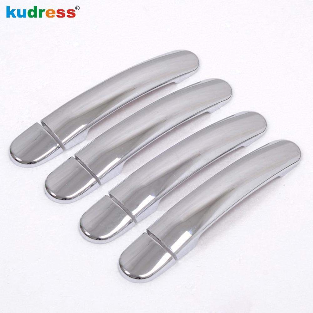For Volkswagen VW Tiguan 2009 2010 2011 2012 2013 2014 2015 ABS Chrome Side Door Handle Cover Trims Car Styling