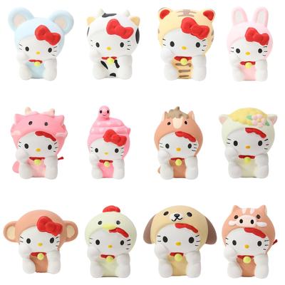 Hello Kitty Sternzeichen-Set mit Glücksbringer