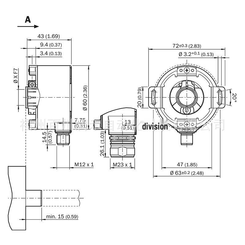 DFS60B-TBEC01024 Sick Incremental Encoder, Compact Size, Brand New Original DFS60B-TBEC01024