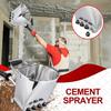 Concrete Sprayer Long Handle Wall Paint Sprayer Precision Control Construction Plastering Equipment For Ceilings Wall Renovation