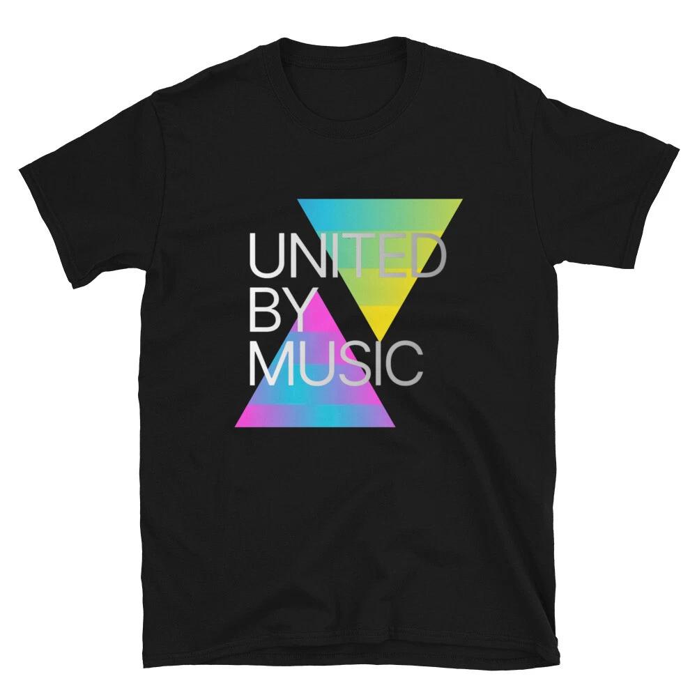 Eurovision Song Contest Unisex T-Shirt United by Music Tee S