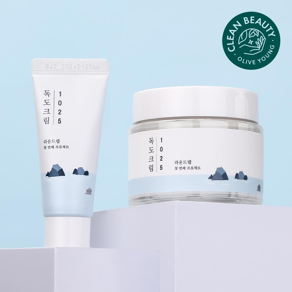 Round Lab [hypoallergenic] Round Lab 1025 Dokdo Cream 80ml Project  +20ml
