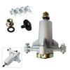 Spindelgehäuse für 42 48 52 54 Zoll Mähdecks Enthält Messerbolzen Unterlegscheibe Riemenscheibe Sicherungsmutter Schmiernippel und Befestigungsschrauben Satz
