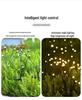 Solar Firefly Garden Lights: LED Courtyard Decor for Festive Ambiance.