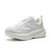 Anta Light Fabric Synthetic Leather Breathable Non-Slip Casual Fashion Trend Women Sneaker Ivory-White Sand-Gray 922545521-1