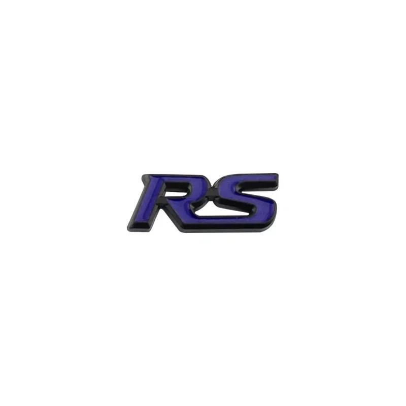 1pcs 3D Metal STRS letter Logo Car Steering Wheel Emblem Decoration Sticker Accessories
