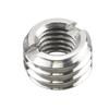 Stainless Steel Self-Tapping Threaded Insert with One-Slot Nut and Internal/External Teeth