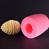 1 Stück 3D Weihnachts-Kiefernzapfen Silikonform-Kiefernzapfenform DIY Handgemachte Form Aromatherapie Kerze Weihnachtsatmosphäre Dekoration
