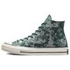 Chuck Taylor All Star 1970s Casual Comfort Trend High-Top Espadrilles Unisex Dark Green Grey