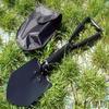 Brangdy Large Black Folding Camping Shovel
