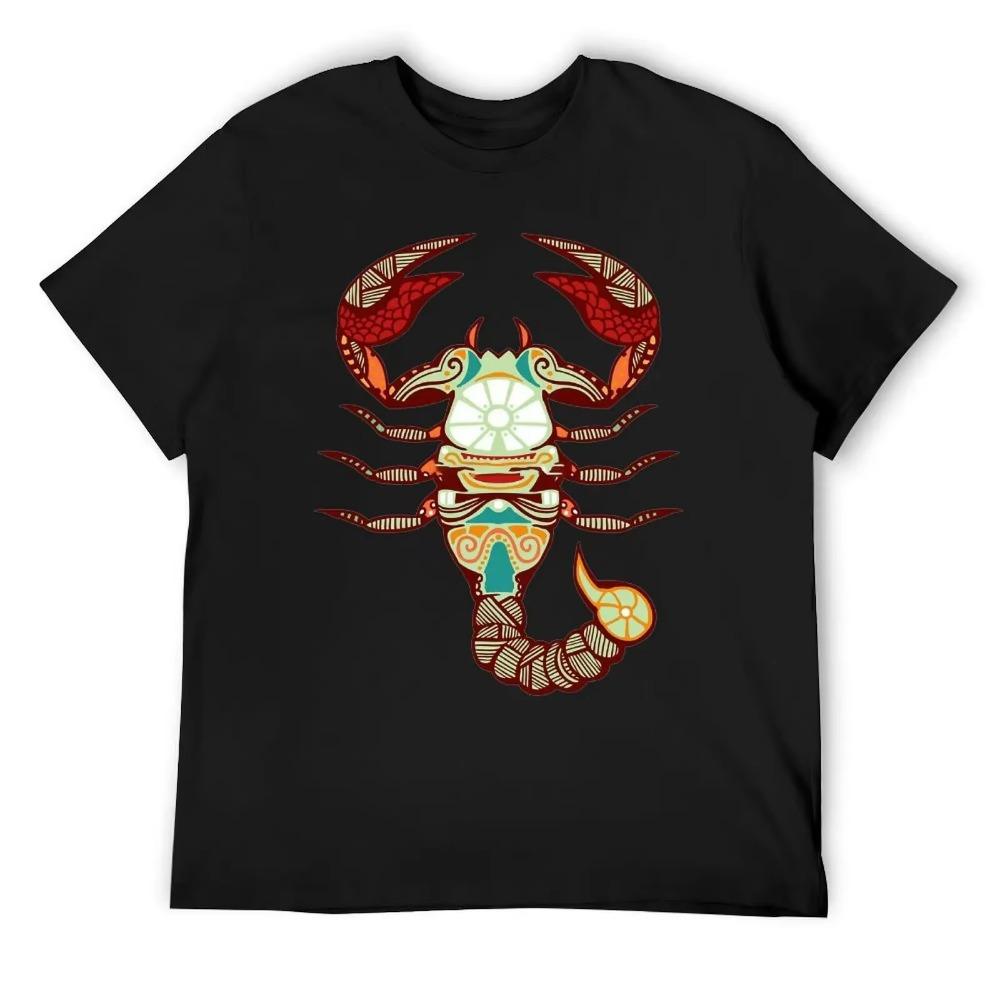 Scorpio Twelve Contellation (9) T-shirt Harajuku Motion Top Tee Premium Fitness Humor Graphic Eur Size