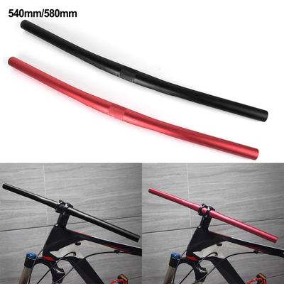 Acessórios de bicicleta em liga de alumínio para guiador Peças de ciclismo pretas/vermelhas