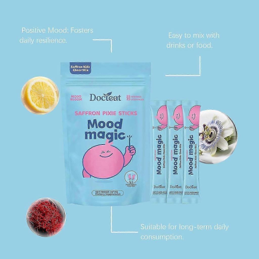 Szafranowe pałeczki pixie mood magic herbata odżywcza, Napoje i koktajle odżywcze