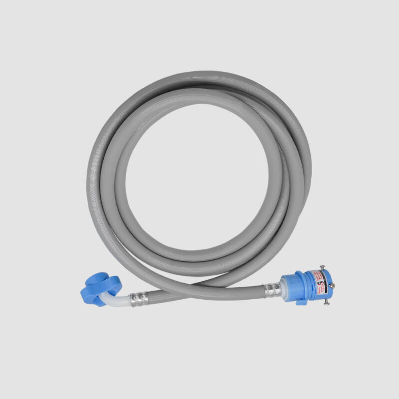 Washing machine water supply connection hose (cold water, hot water) S Electronics Washing machine water supply hose 2M (hot water)