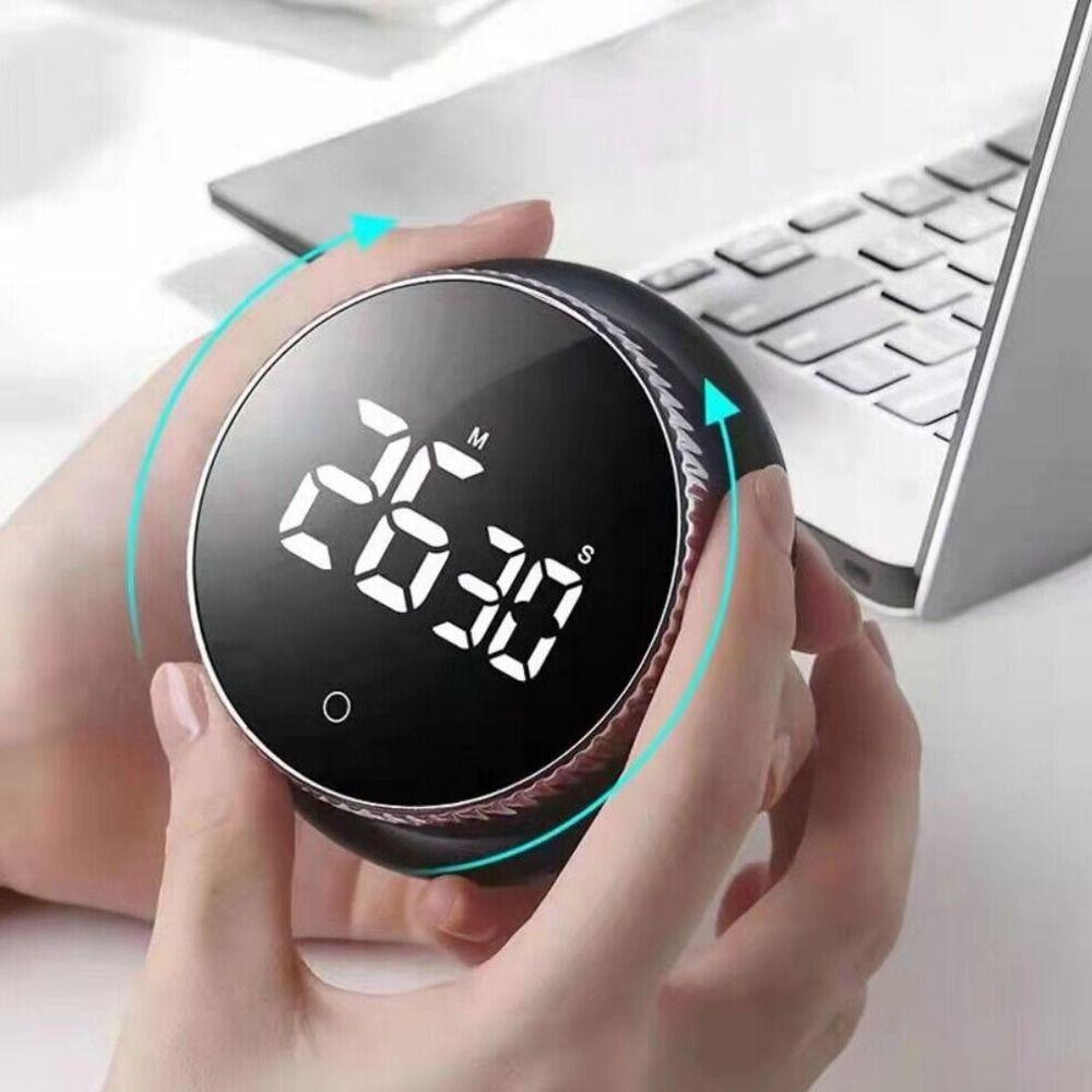 Large LED Display Digital Timer Manual Operation Mechanical Timer Countdown Timer  Study