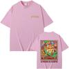 Rapper Mora Lo Mismo De Siempre Grafik T-Shirts Herren Damen Baumwolle Lässig Übergroßes T-Shirt Männlich Hip Hop Mode Popmusik T-Shirt