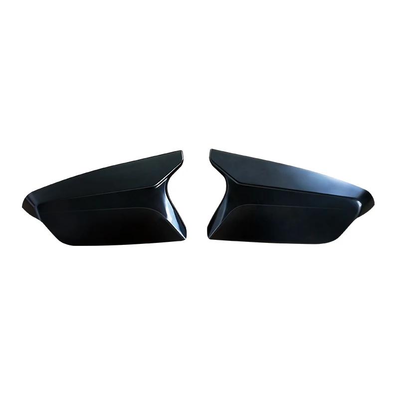 

For Chevrolet Malibu XL 2016- ABS Car Rearview Side Mirror Cover Wing Cap Exterior Door Housing Shell Trim Adhesive Sticker Gloss Black