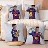 Football Player P-Pedri Gonzalez Personalized Picture Text Home Decorative Pillows Household Gifts 45x45cm