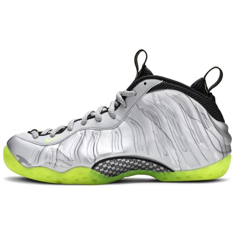

Nike Air Foamposite One Silver Volt Camo Sneakers Casual Shoes 575420-004 38.5