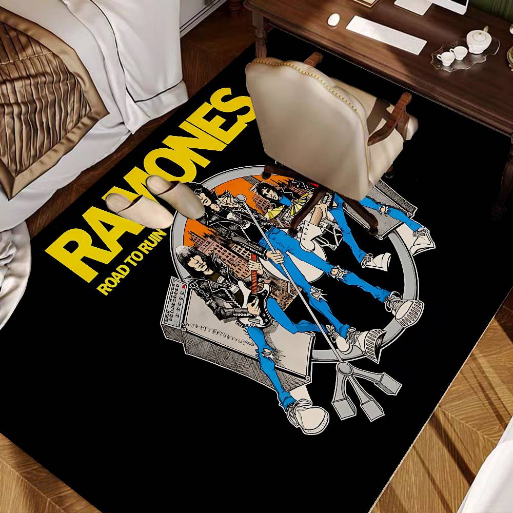 Rock Band R-Ramones Küchenmatte Günstiger Anti-Rutsch Modernes Wohnzimmer Balkon Bedruckt Moderne Heimdekoration